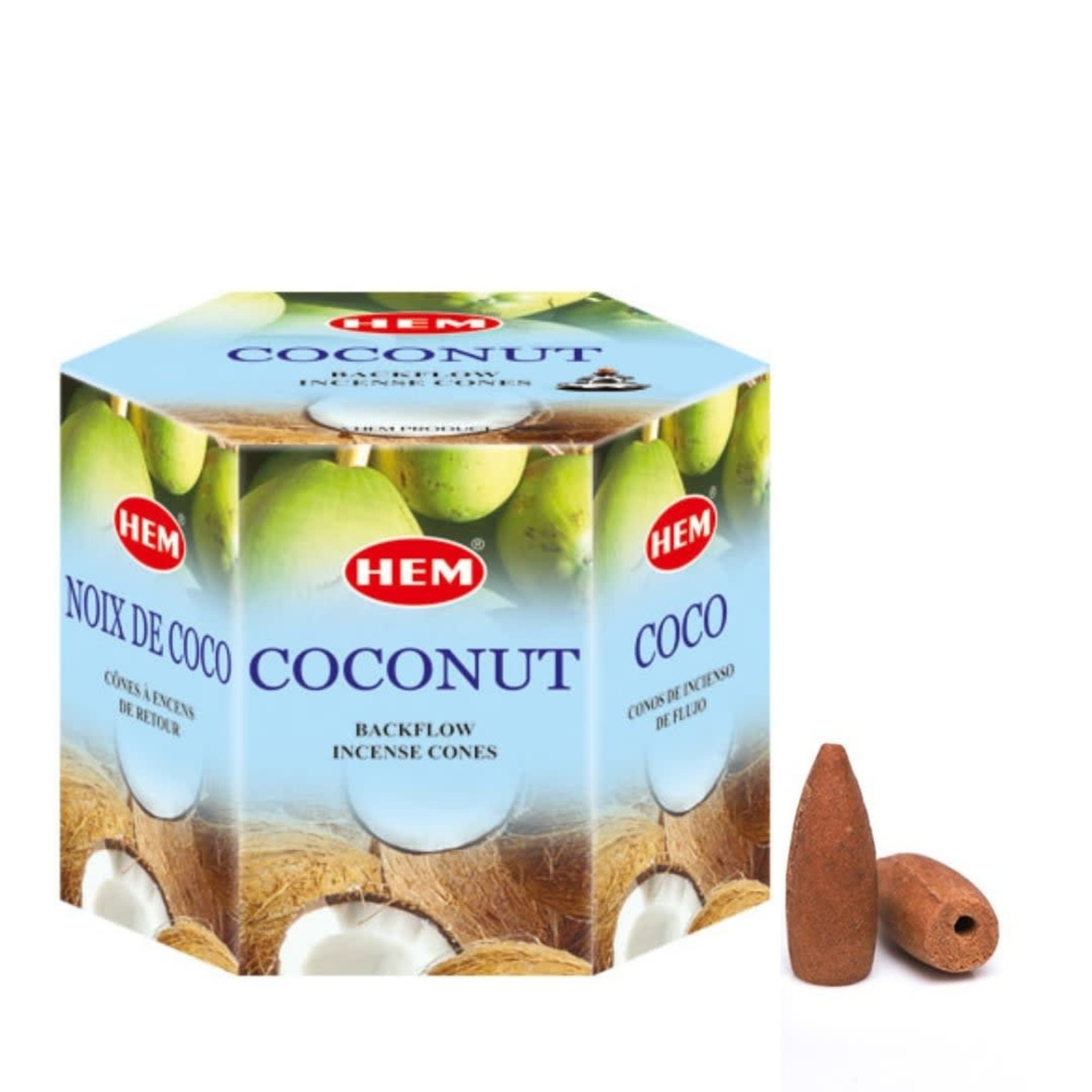 Hem Hem Backflow Incense Cones - 40ct