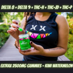 Delta Extrax Delta Extrax 2500mg Live Resin Gummies (Delta 8, Delta 9, THC-h, THC-jd, THC-P) - Kiwi Watermelon