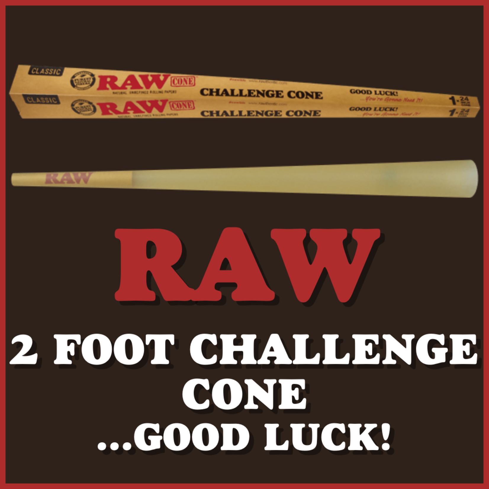 RAW RAW Challenge Cone: 24 Inch Cone
