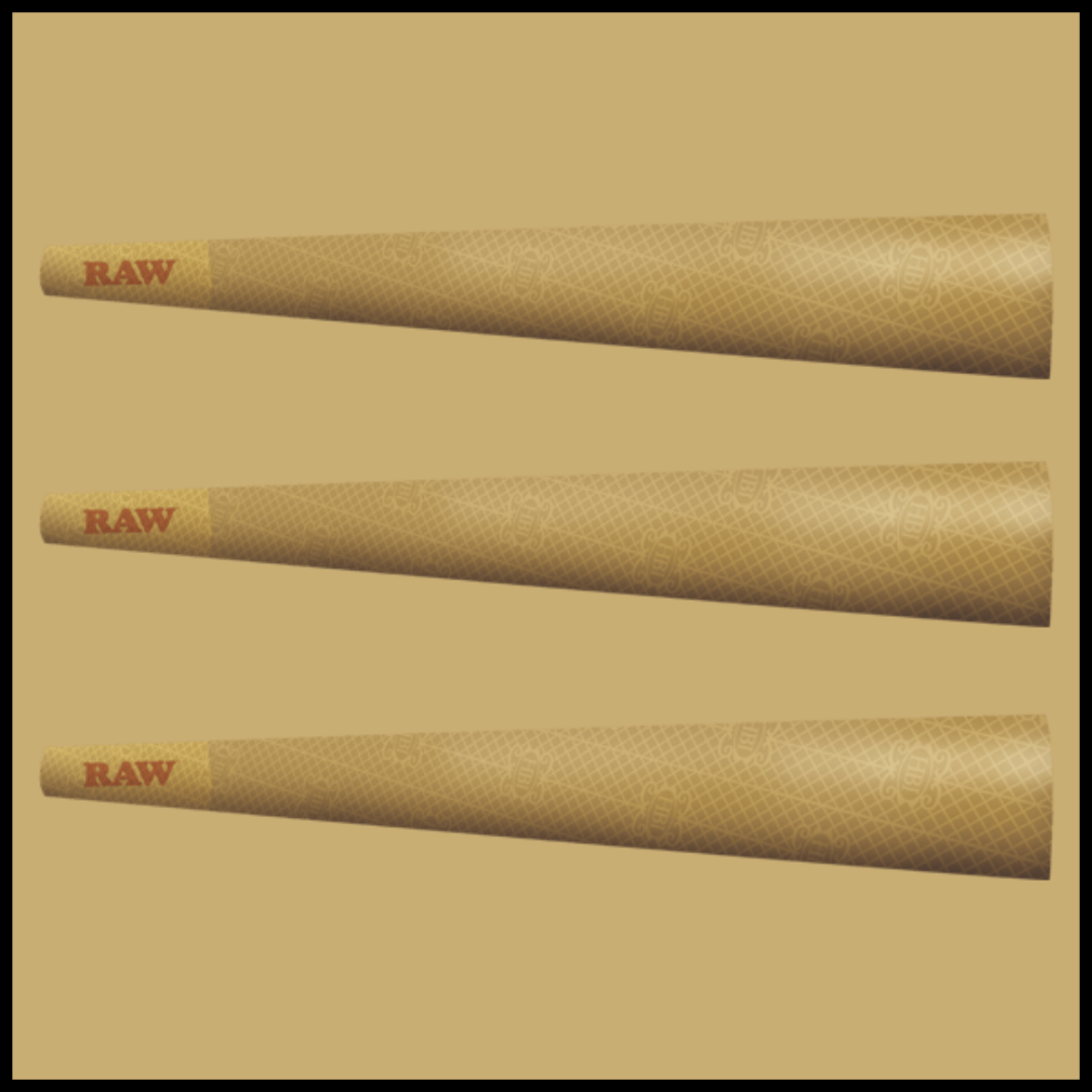 RAW RAW Classic King Size Cones - 3ct
