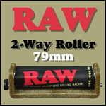 RAW RAW 2-Way Roller: 79mm - Black