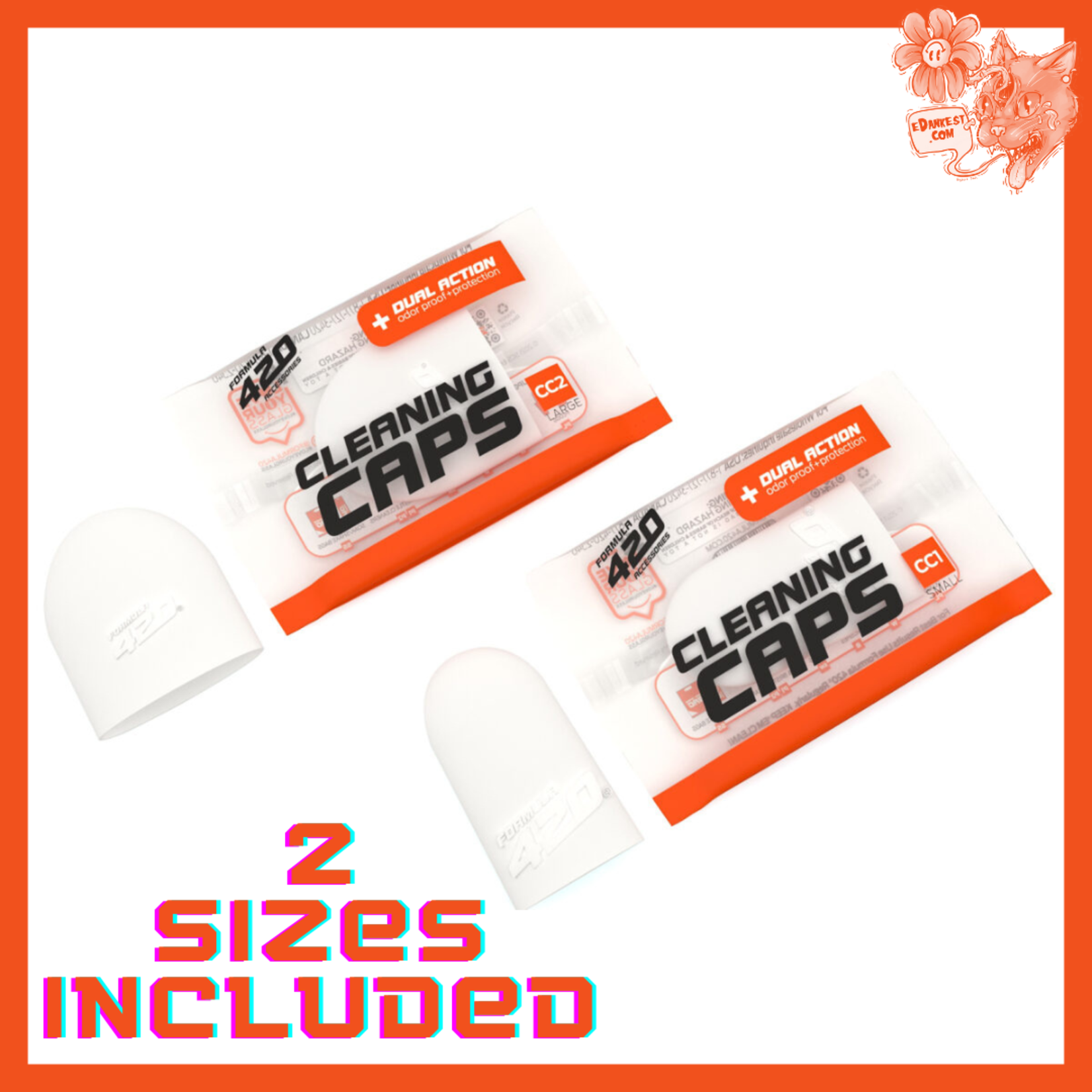 Formula 420 Formula 420 Cleaning Caps - 1 Large & 1 Small