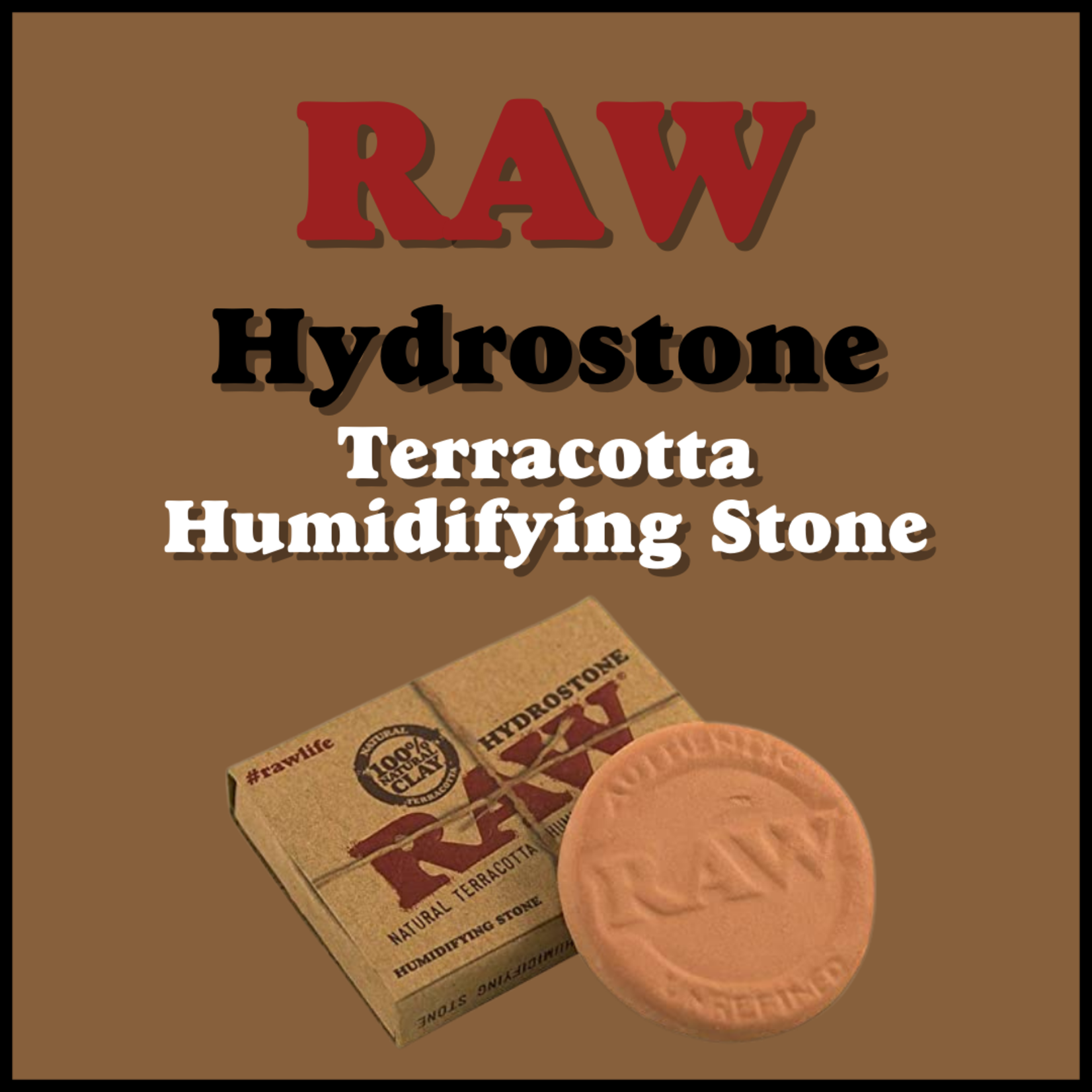 RAW RAW Hydrostone: Natural Terracotta Humidifying Stone