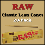 RAW RAW Lean: Classic Cones - 20ct