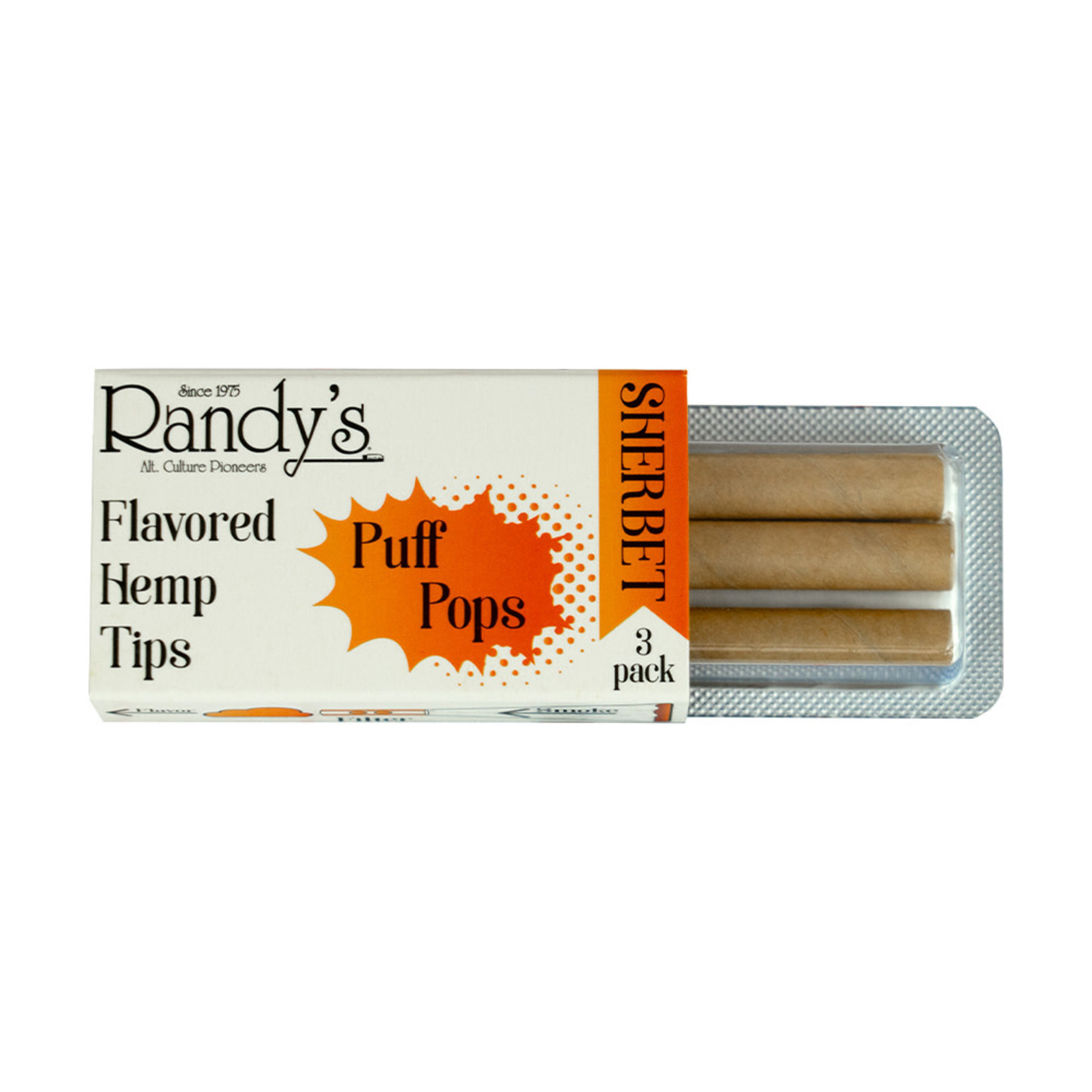 Randy's Randy's Puff Pops - Flavored Hemp Tips