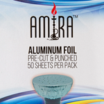 Aluminum Foil Pre-Cut & Punched - 50 Sheets