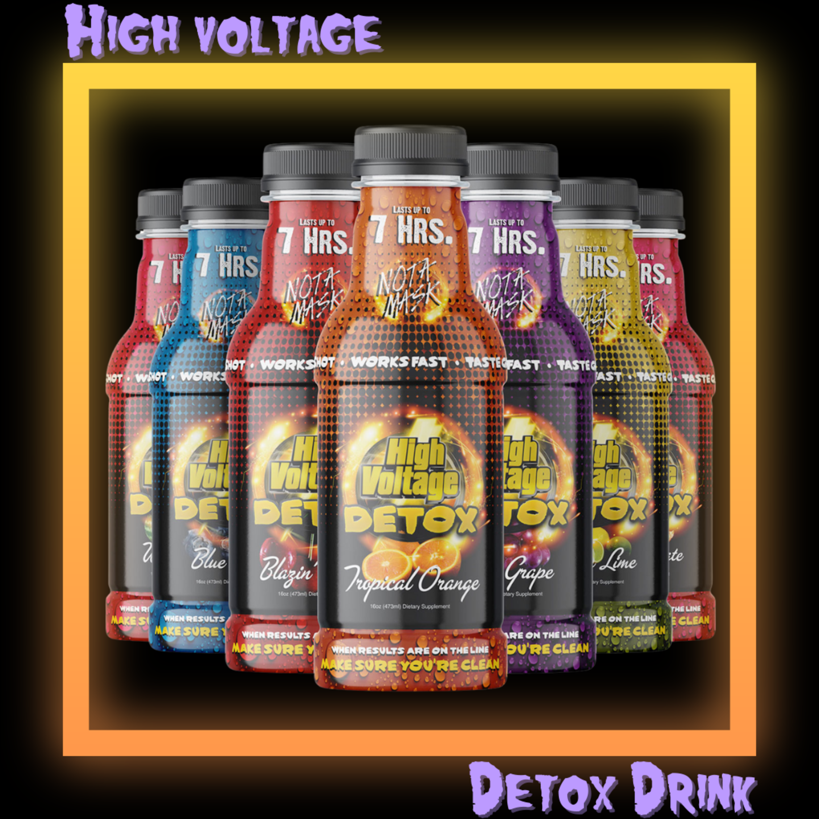 High Voltage Detox Drink - 16oz