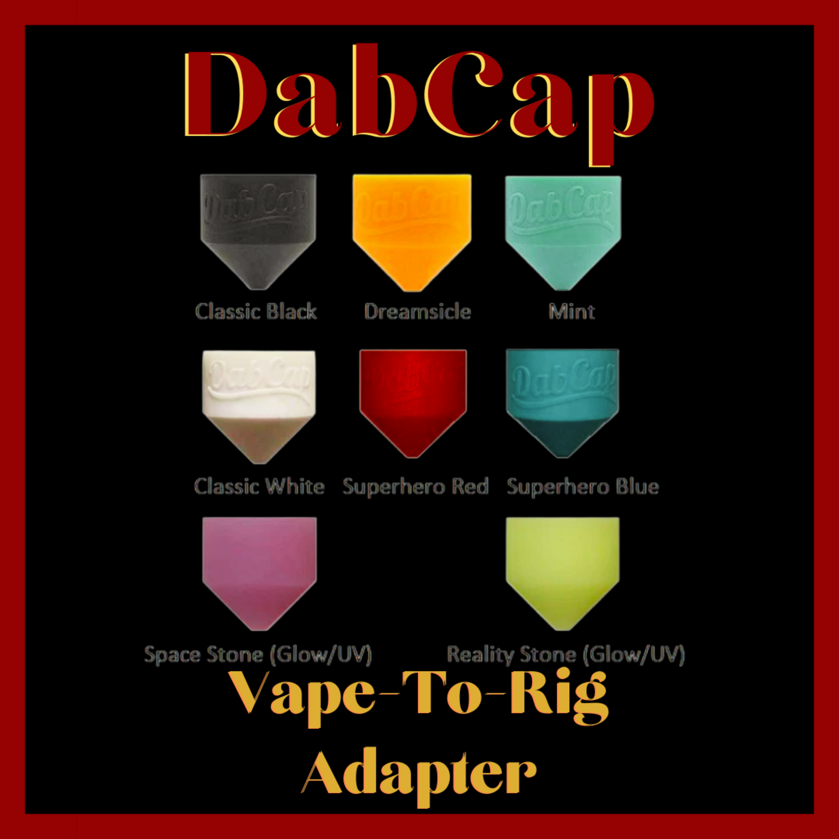 DabCap DabCap V2 Silicone Vape to Rig Adapter