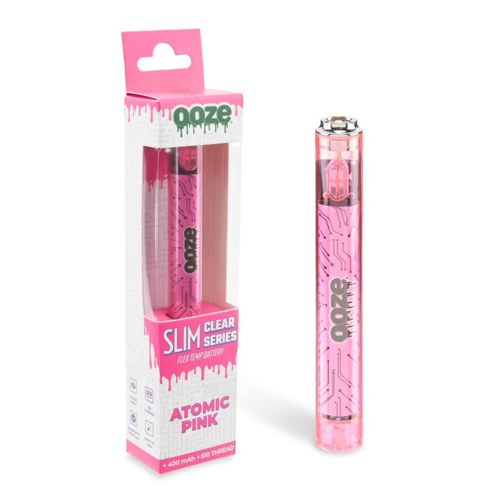 Ooze Ooze Slim Clear Series Cartridge Battery