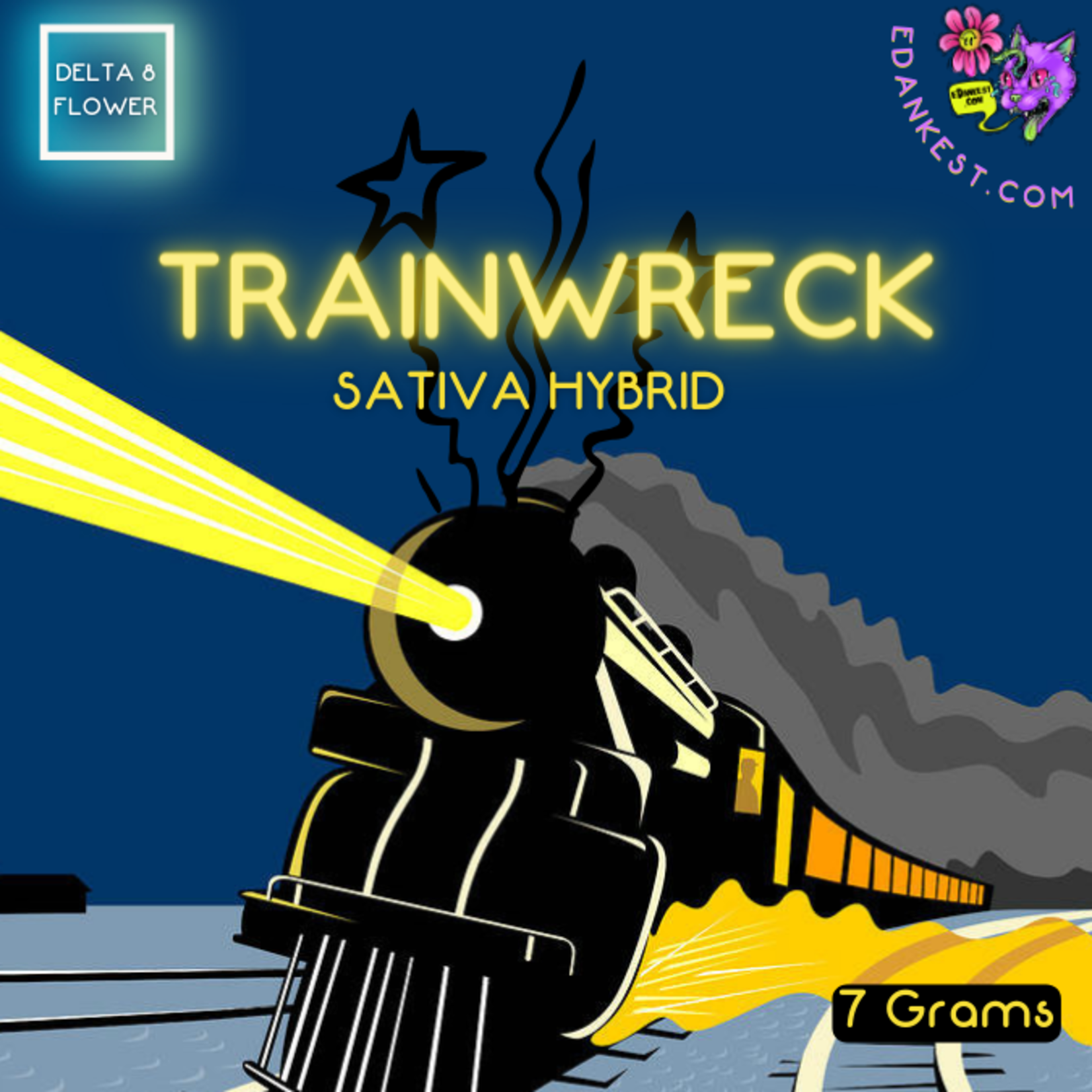 3rd Eye 3rd Eye Delta 8 Flower - Trainwreck (Sativa Hybrid)