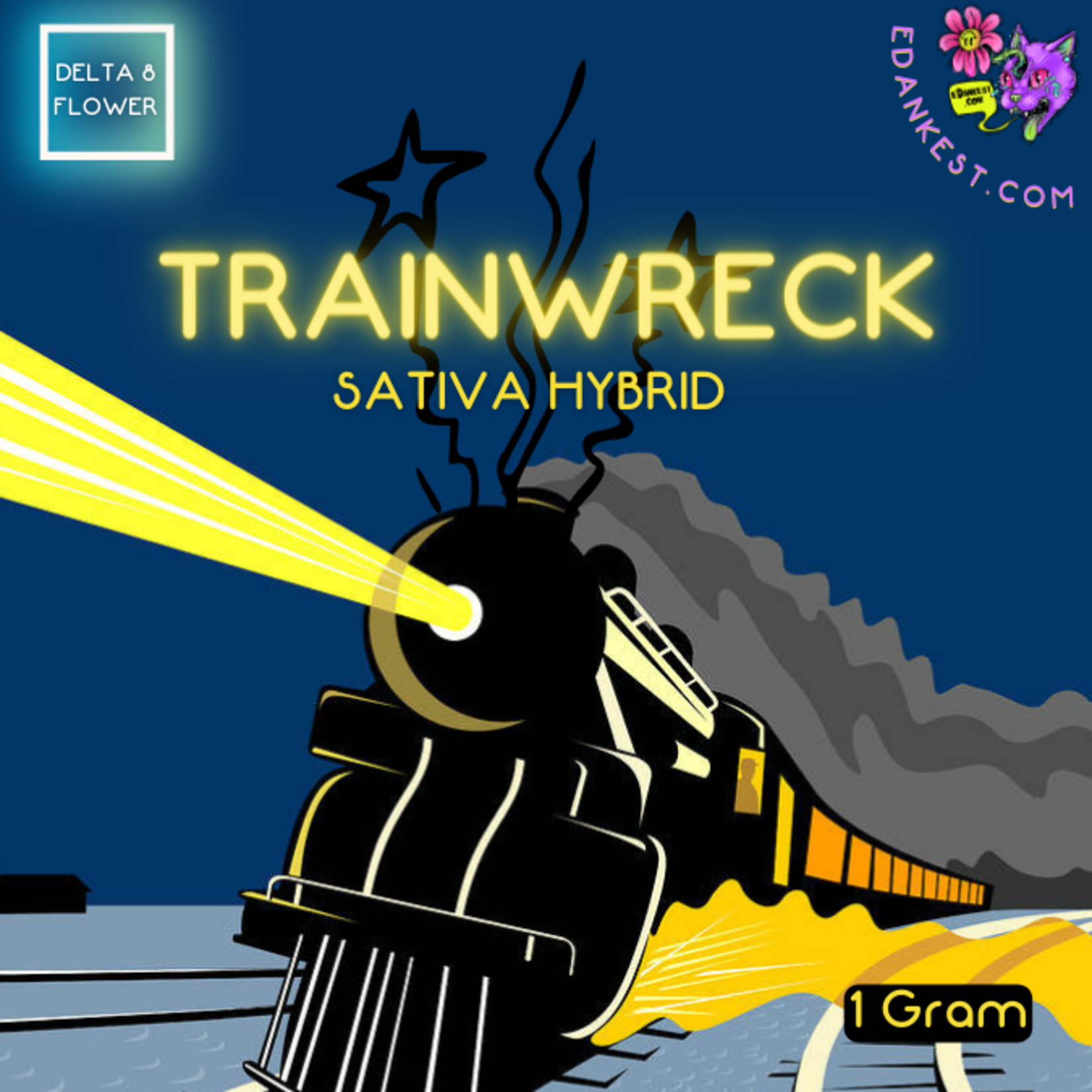3rd Eye 3rd Eye Delta 8 Flower - Trainwreck (Sativa Hybrid)
