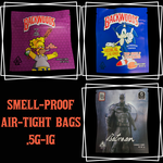 Designer Character Smell-Proof Bags - .5g-1g