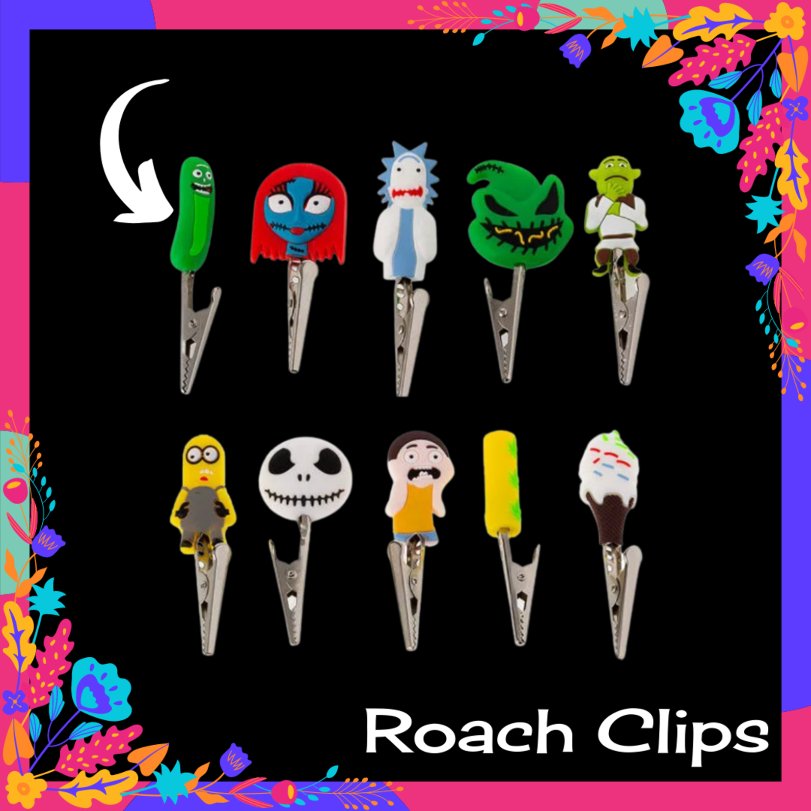 Character Roach Clips