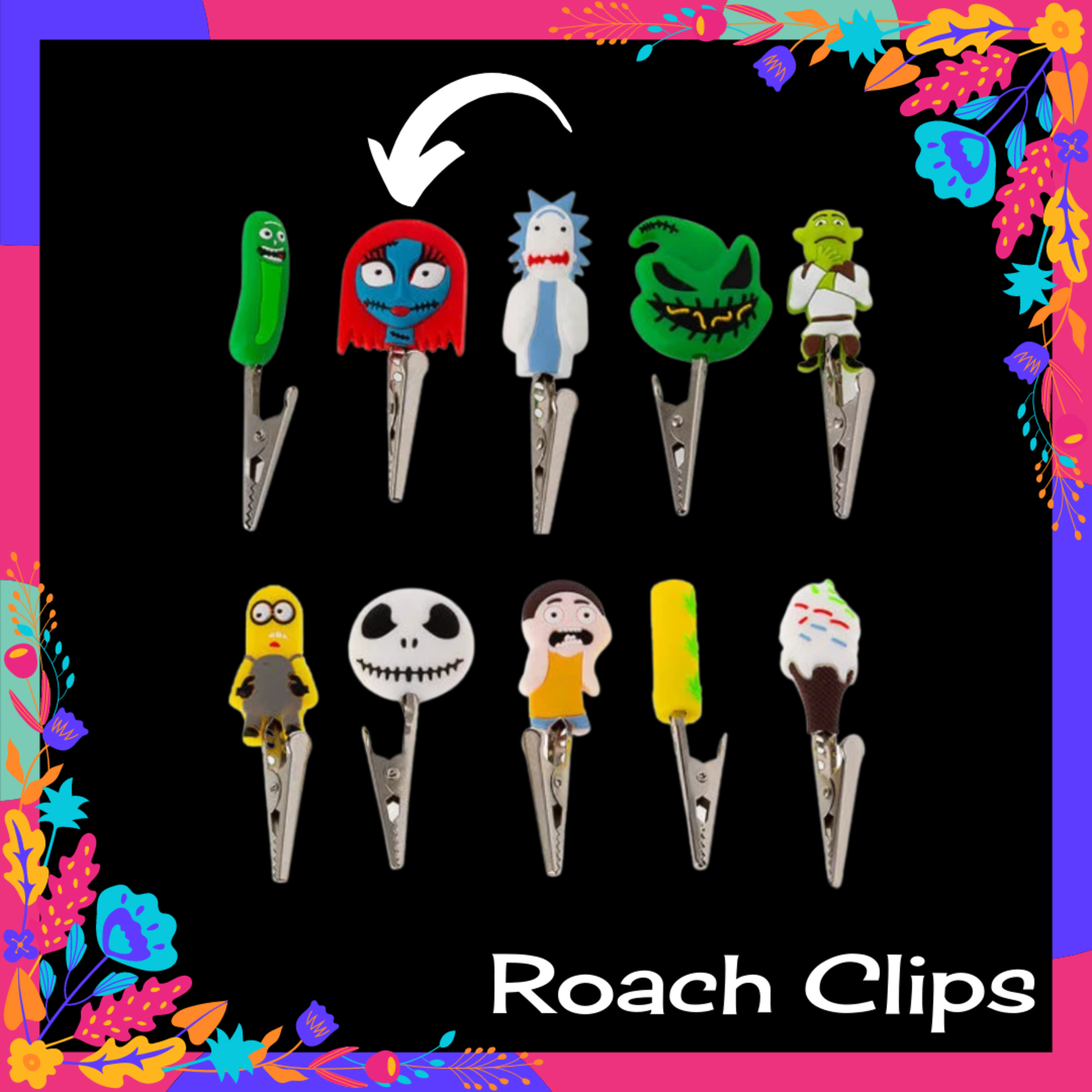 Character Roach Clips