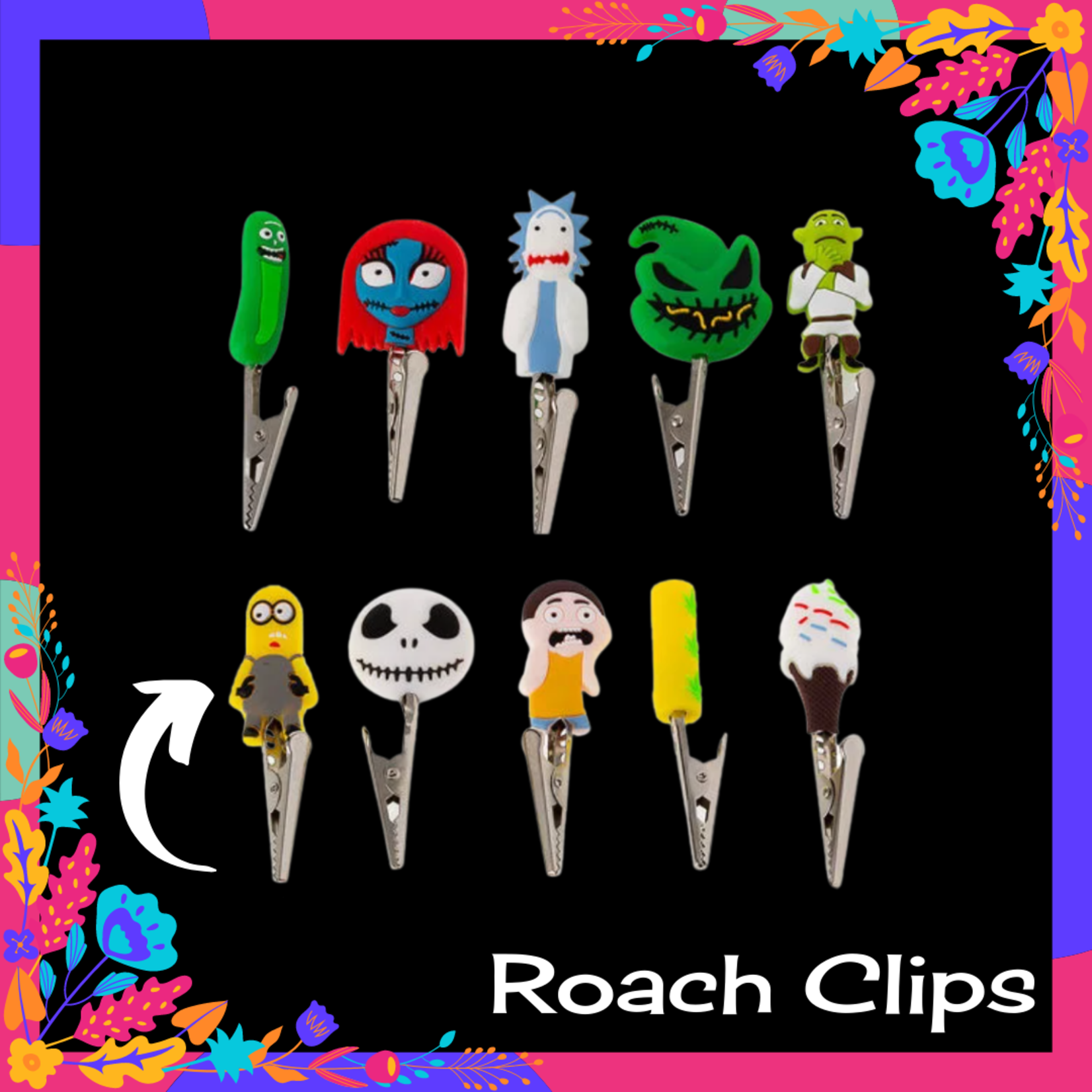 Character Roach Clips