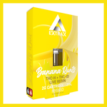 Delta Extrax Extrax "Lights Out" 2g Cartridge (Delta 8, Delta 10, THC-P, THC-h, THC-jd) - Banana Runtz