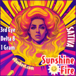 3rd Eye 3rd Eye Delta 8 Cartridge - Sunshine Fire