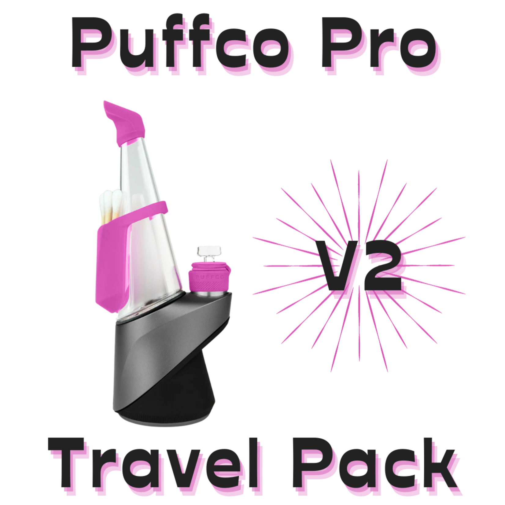 Puffco Puffco PRO V2 Travel Pack Pink