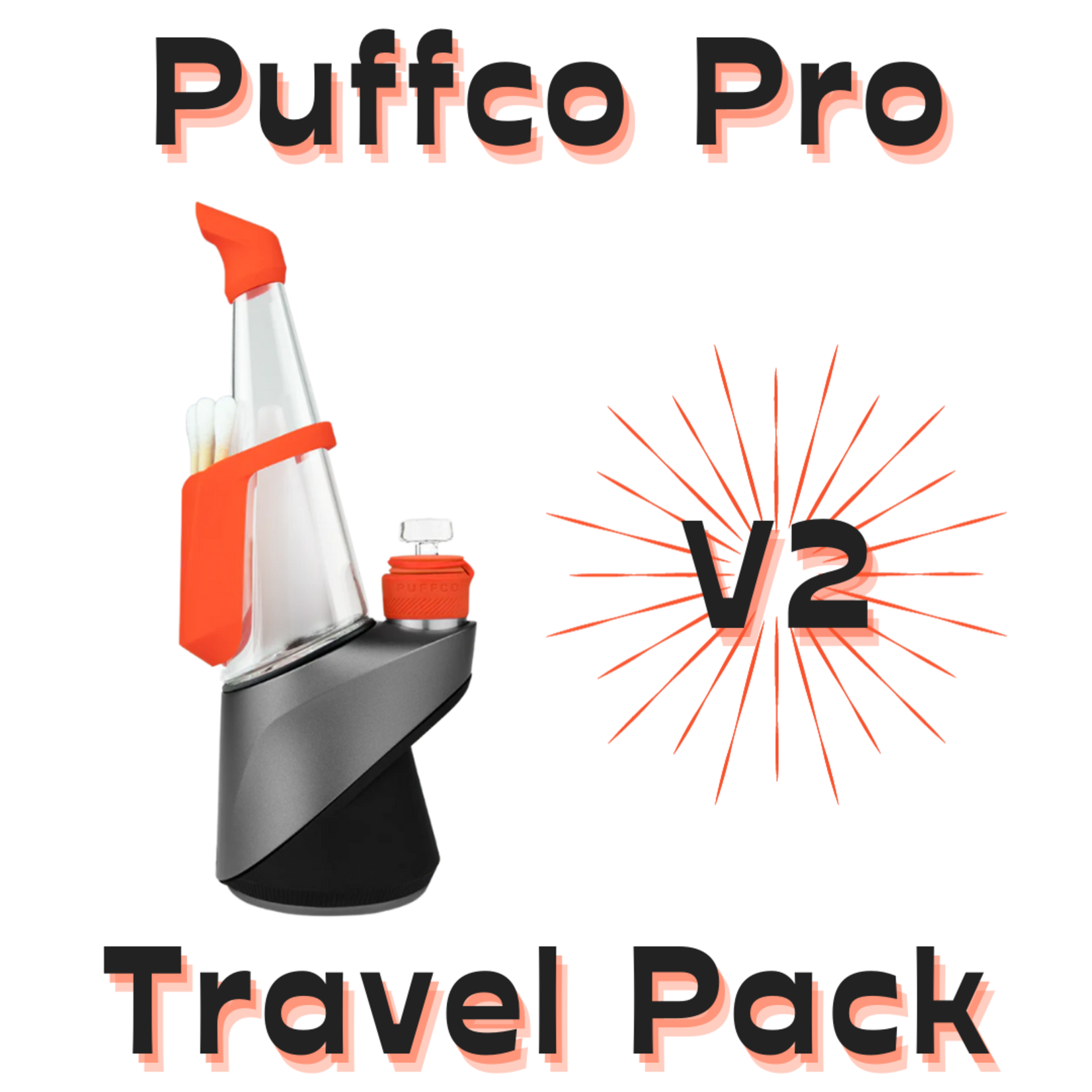 Puffco Puffco PRO V2 Travel Pack Solar Red
