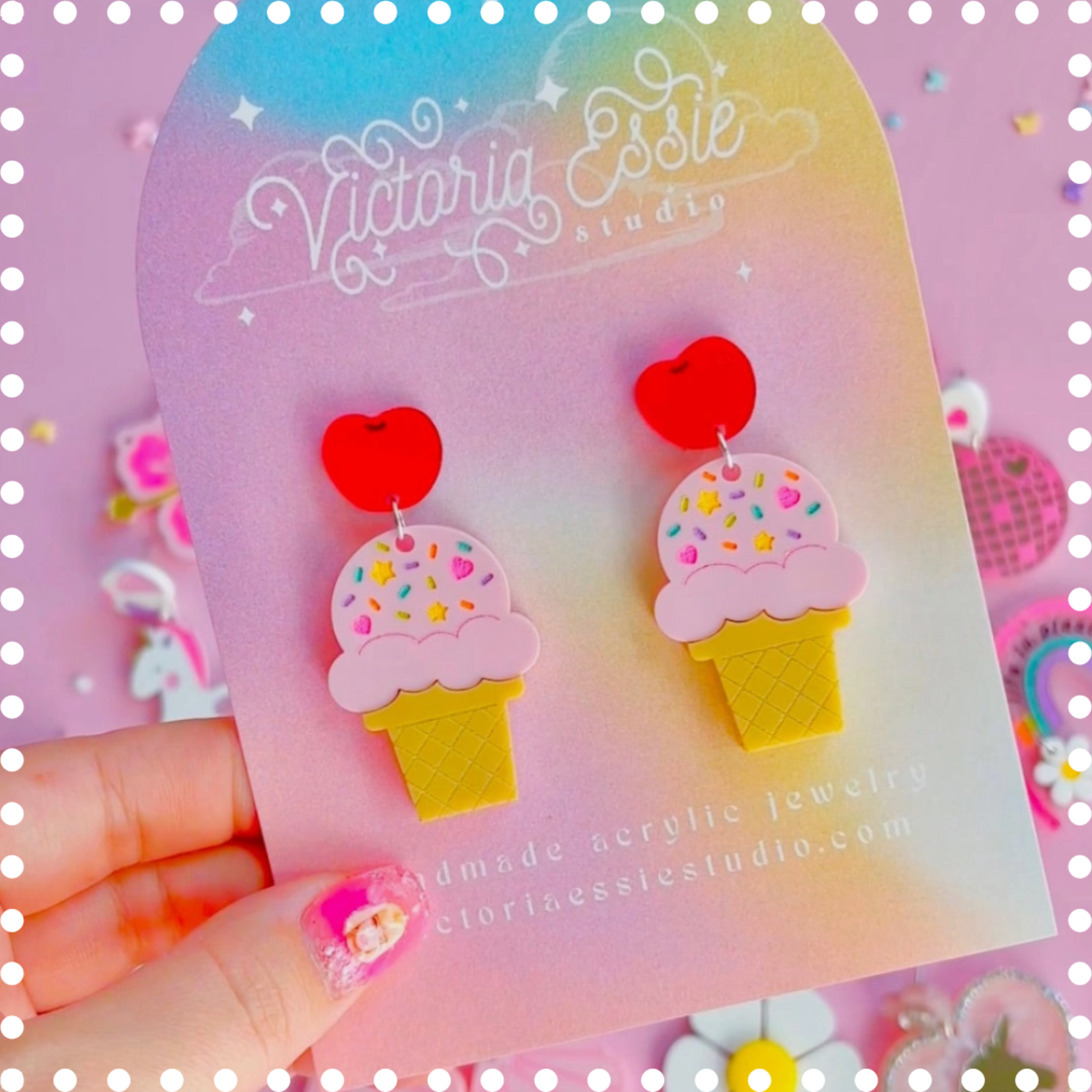 Victoria Essie Victoria Essie Earrings - Food