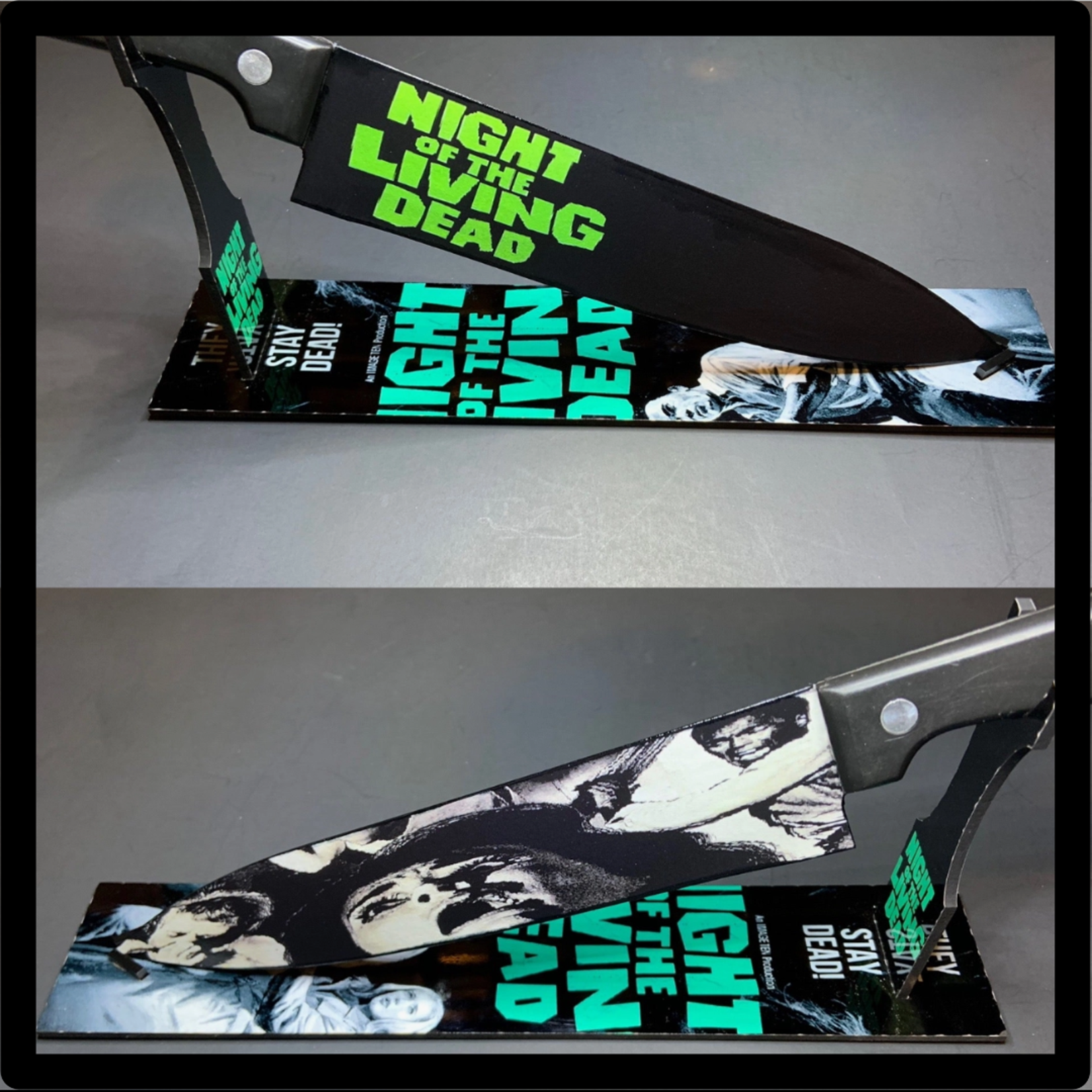 Dead Dave Designs Sublimated Horror Print Knives