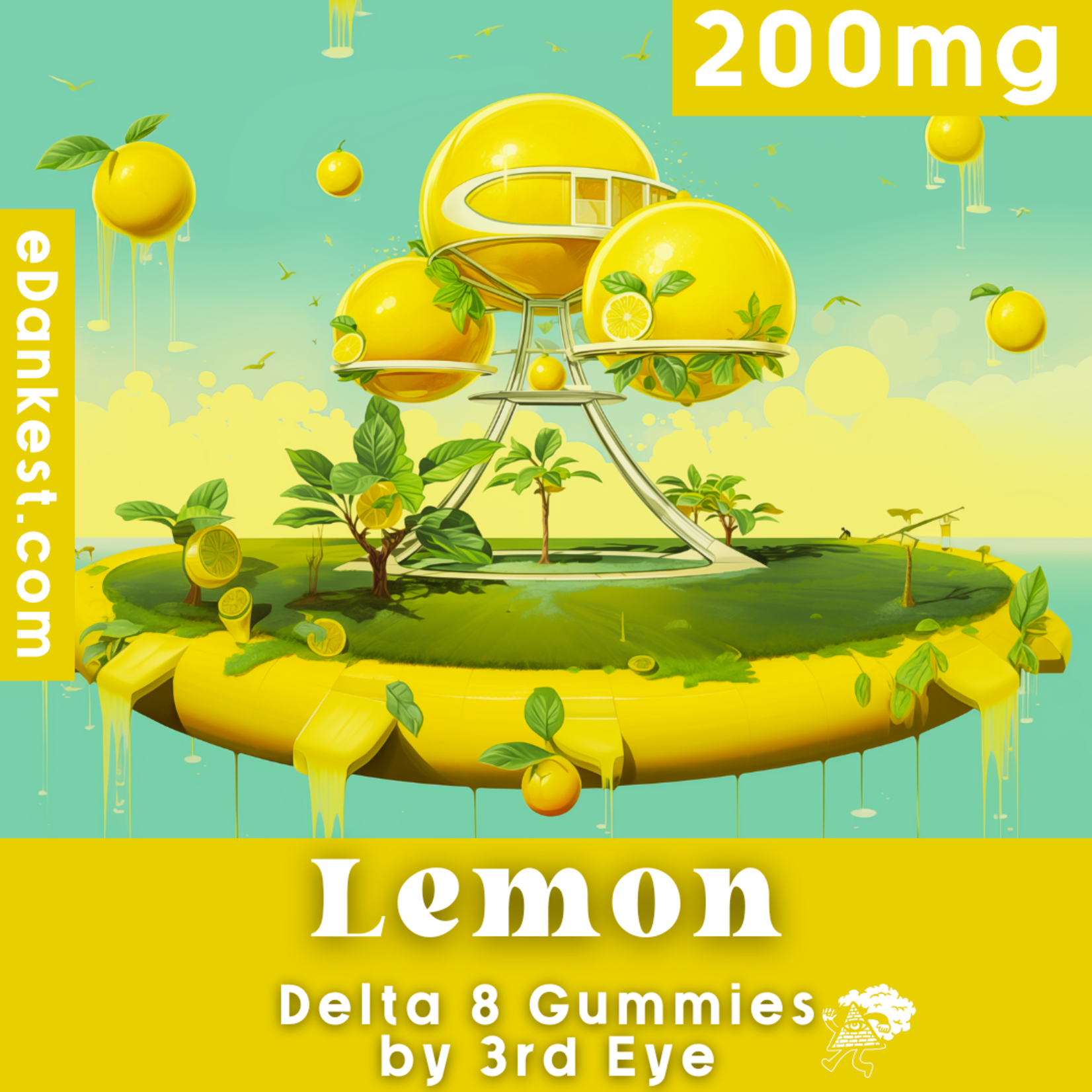 3rd Eye 3rd Eye Delta 8 Gummies - Lemon