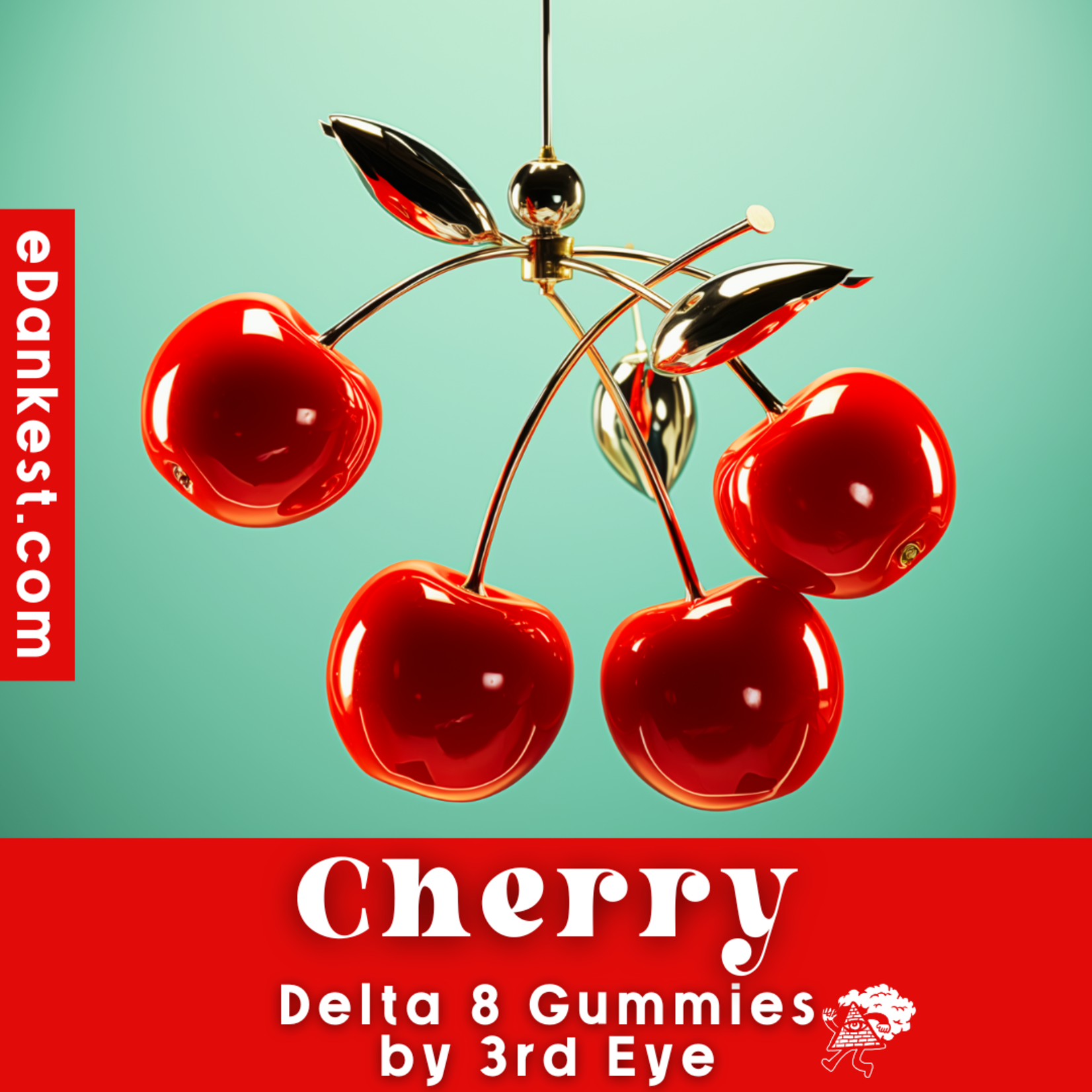 3rd Eye 3rd Eye Delta 8 Gummies - Cherry