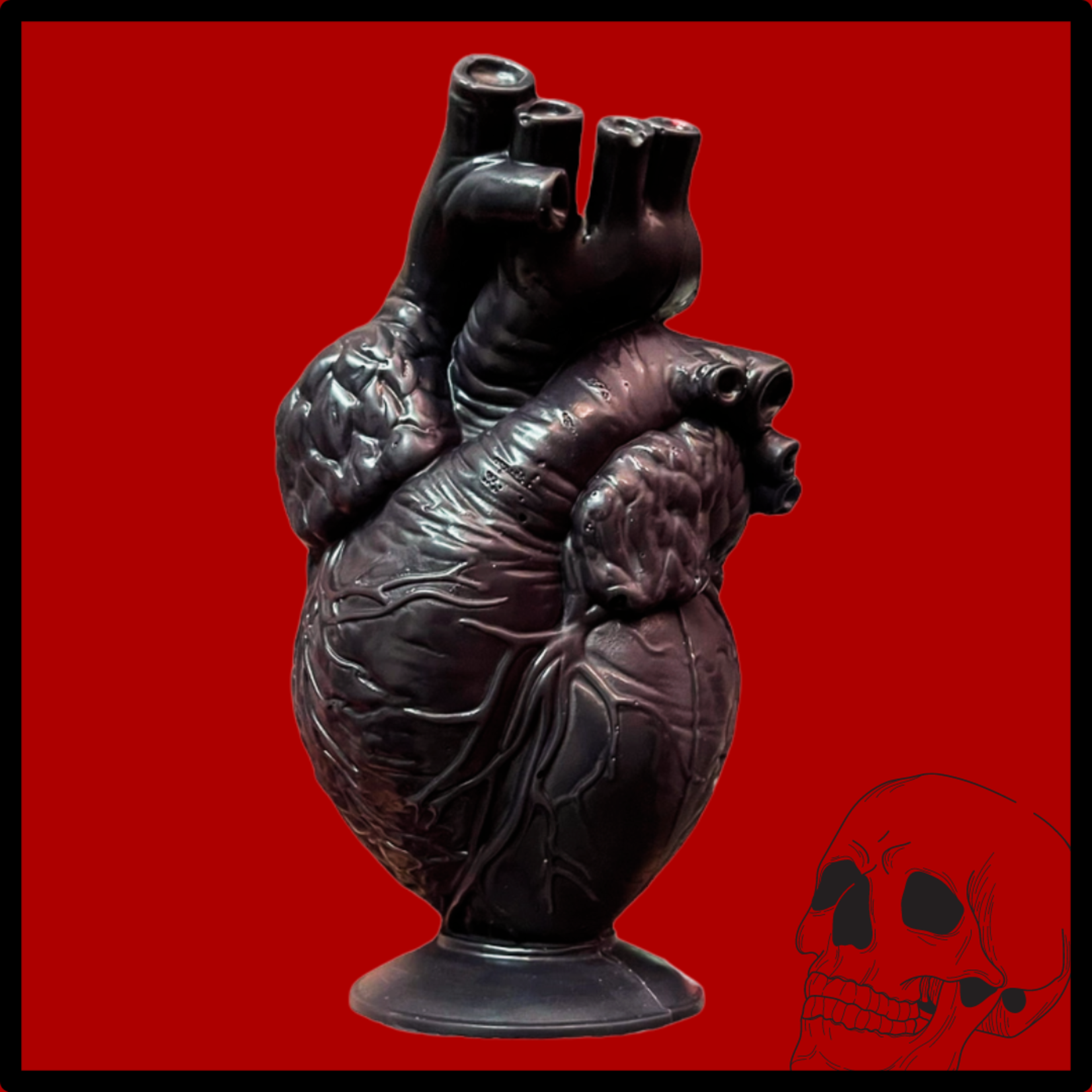 Midnight Studio LA Black Heart Candle