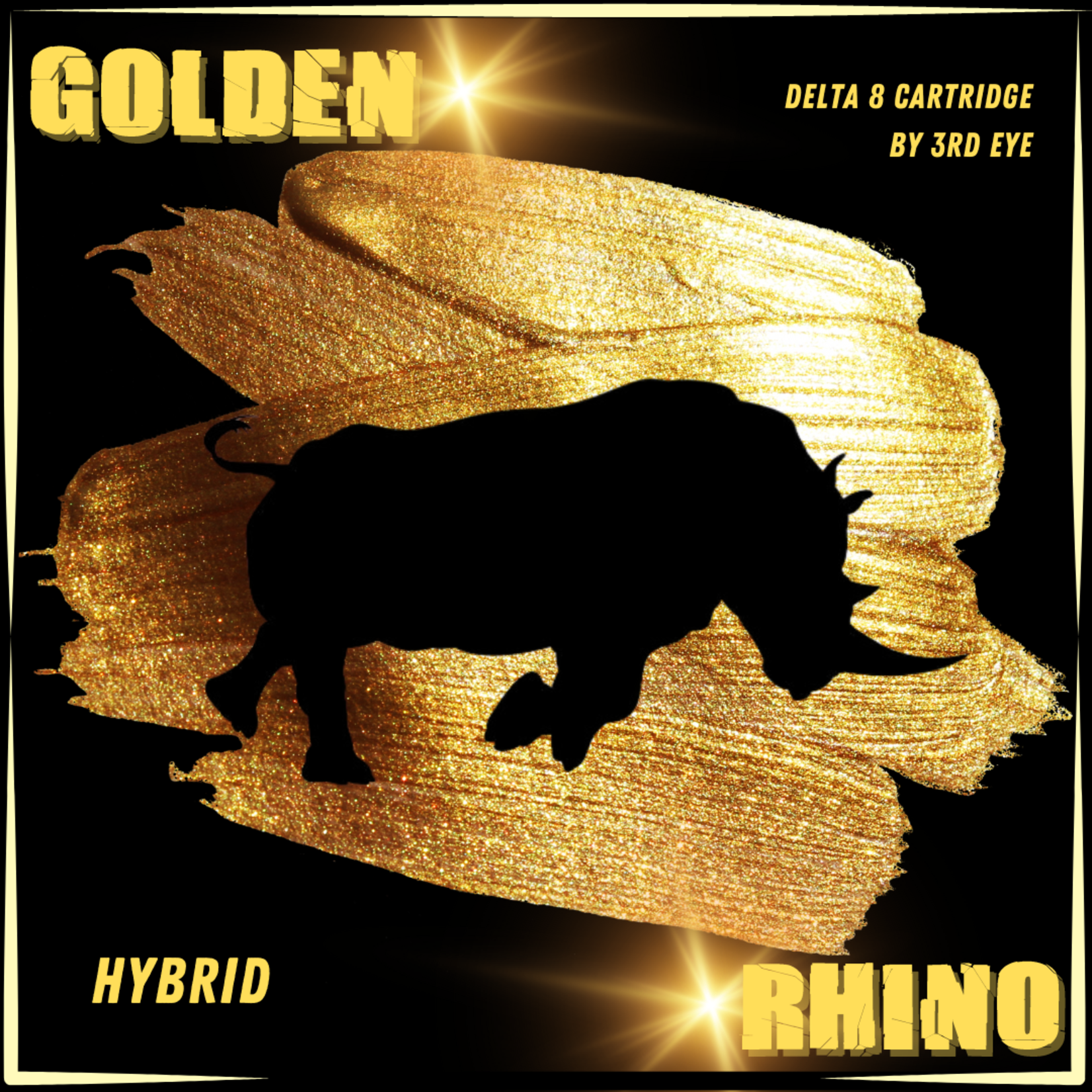 3rd Eye 3rd Eye Delta 8 Cartridge - Golden Rhino