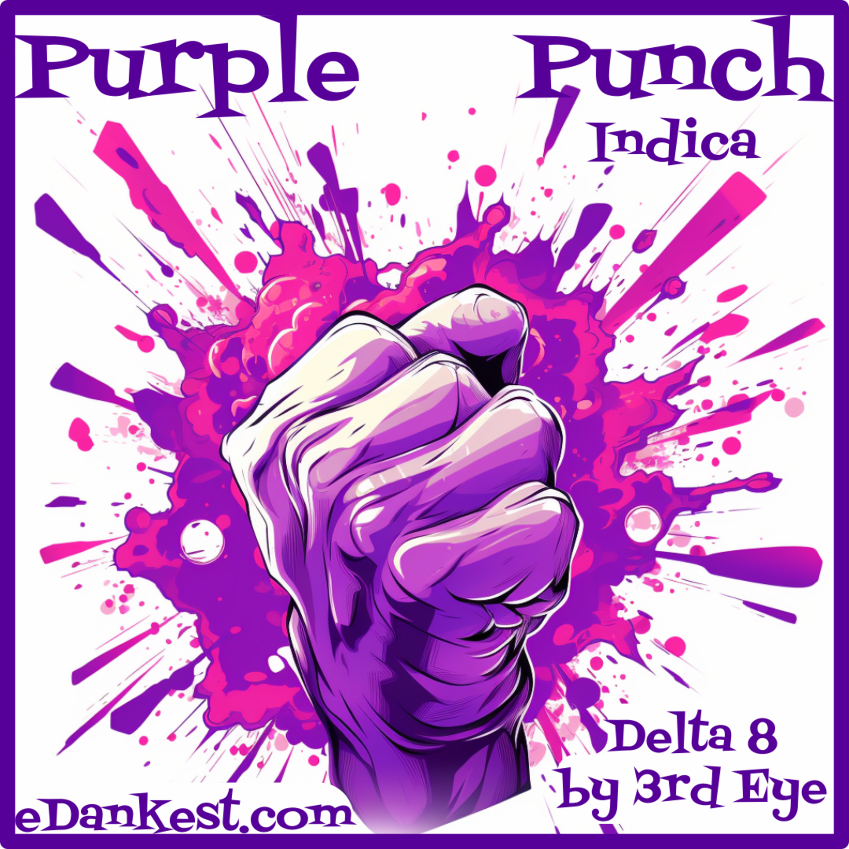 3rd Eye 3rd Eye Delta 8 Cartridge - Purple Punch