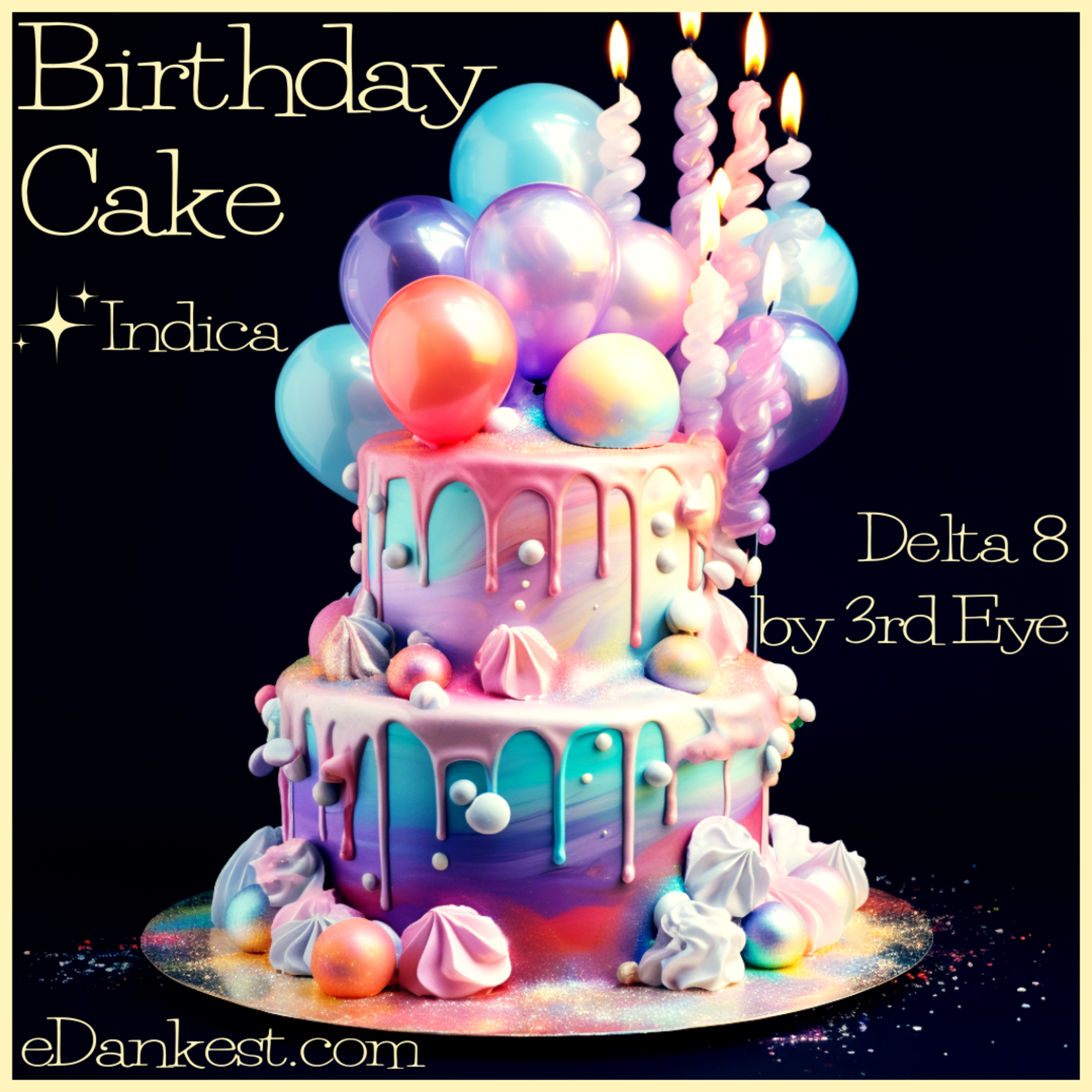 3rd Eye 3rd Eye Delta 8 Cartridge - Birthday Cake