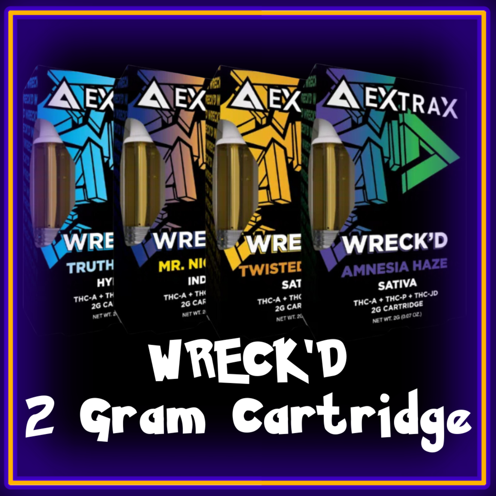 Delta Extrax Extrax Wreck'D 2 Gram Cartridge
