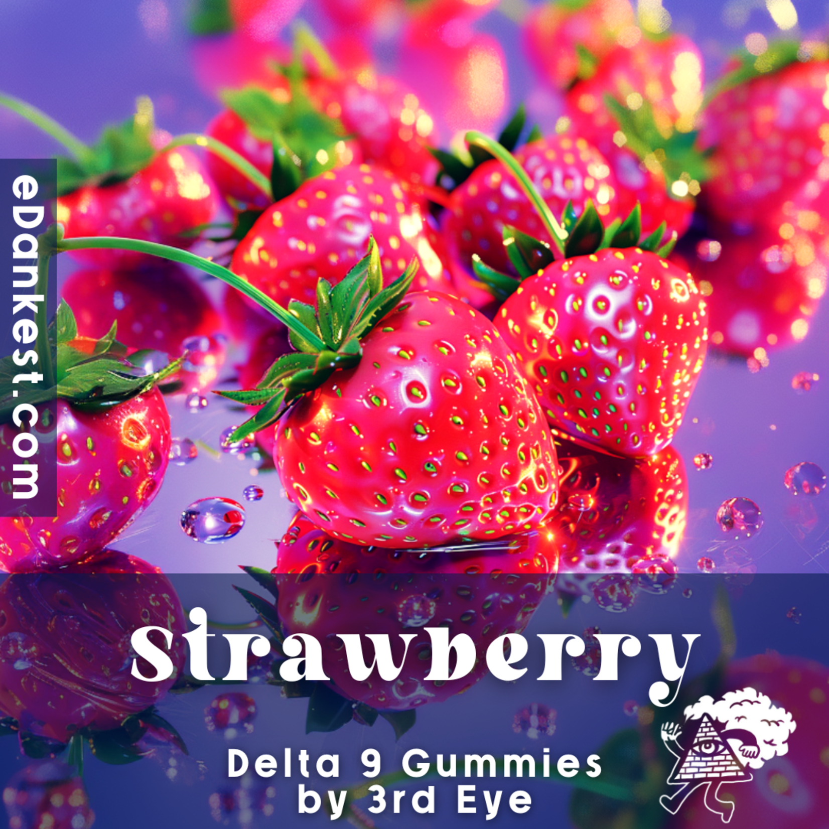 3rd Eye 3rd Eye Delta 9 Gummies - Strawberry