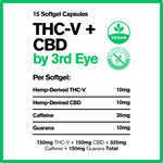 3rd Eye 3rd Eye THC-V + CBD Energy Softgels