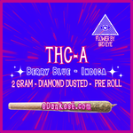 3rd Eye 3rd Eye THCA [Diamond Dusted] Pre Roll - 2 Grams - Berry Blue