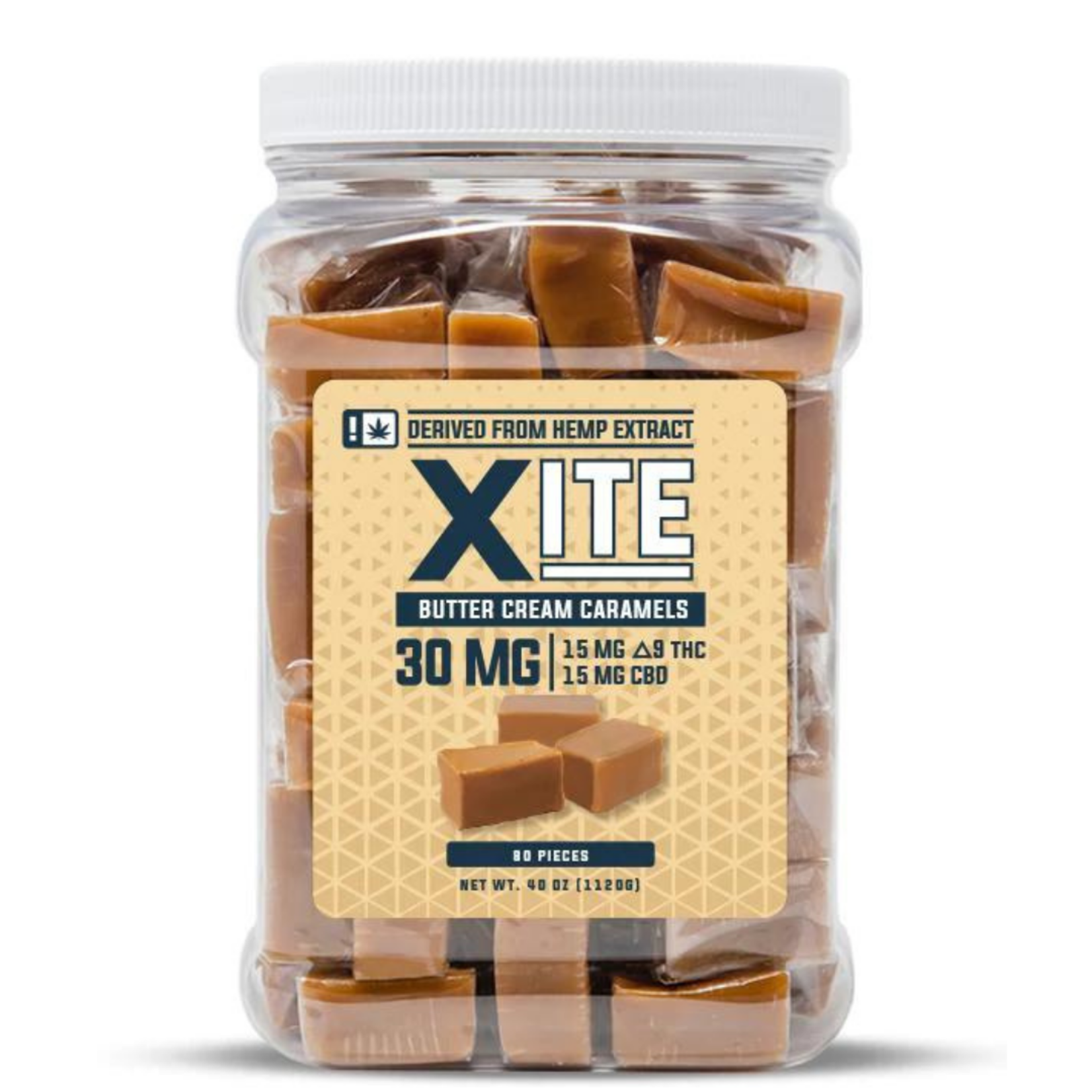 Xite Butter Cream Caramel Mini (Delta 9 + CBD)