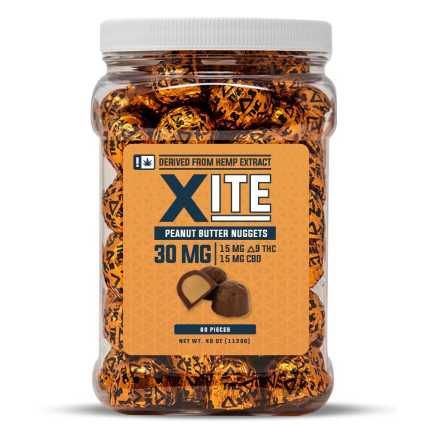 Xite Peanut Butter Nugget Mini (Delta 9 + CBD)