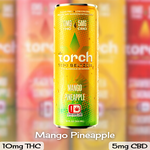 Torch Torch Hemp Seltzer (10mg THC + 5mg CBD) - Mango Pineapple