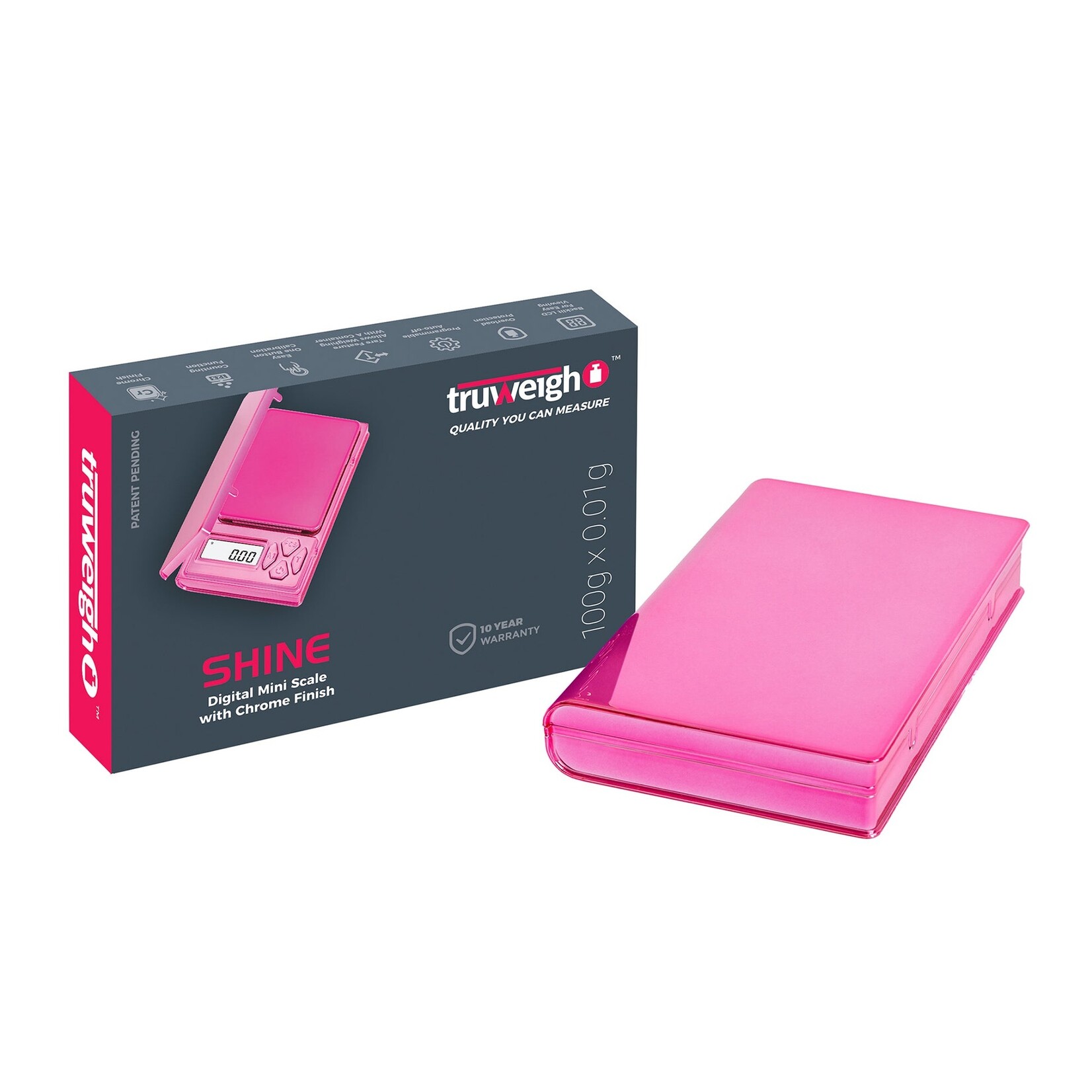 Truweigh Truweigh Shine Digital Scale - Pink