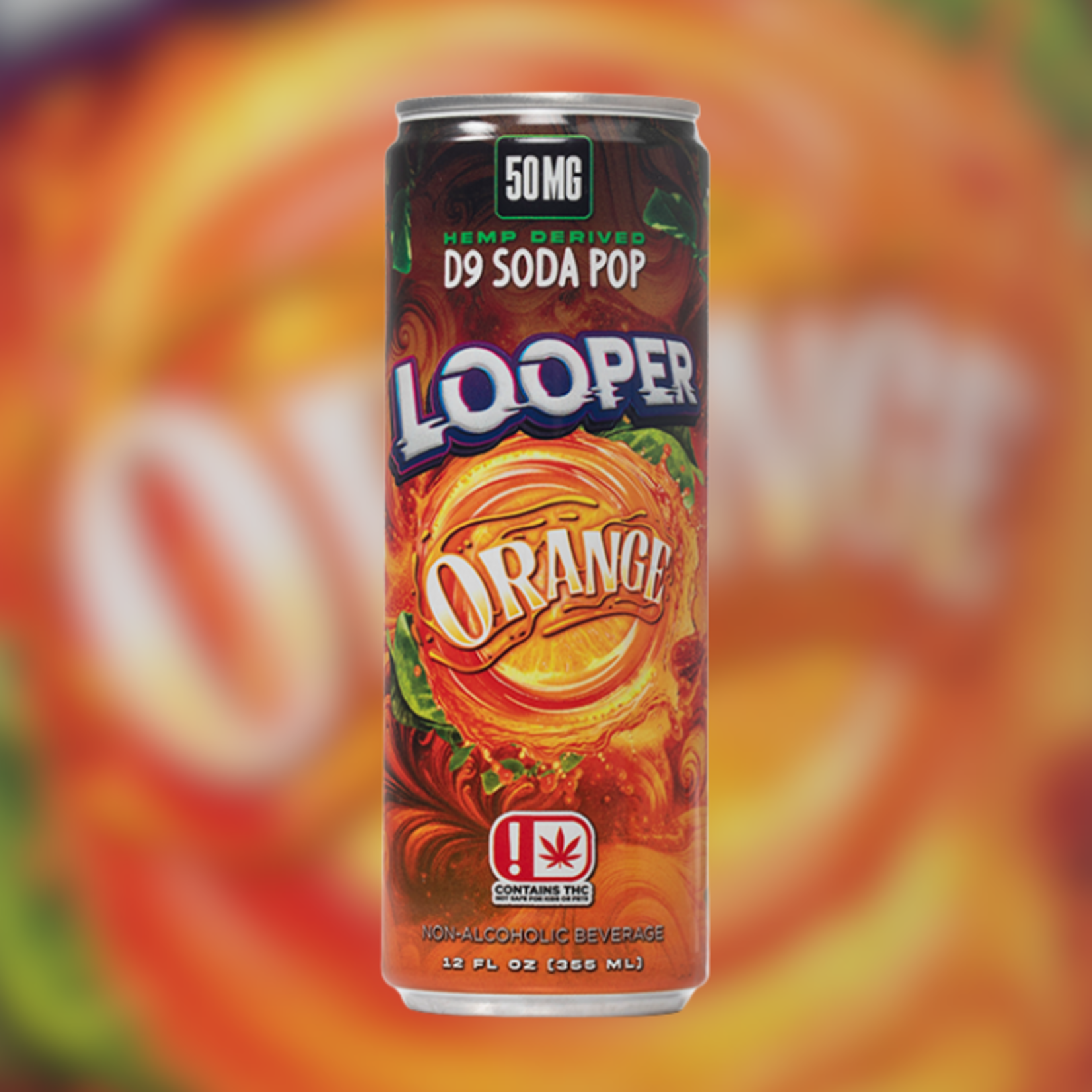 Looper Looper D9 Soda Pop (50mg THC) Orange