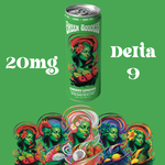 Green Goddess Green Goddess 20mg Nano Delta 9 THC Sparkling Beverage - Cherry Limeade [Green]