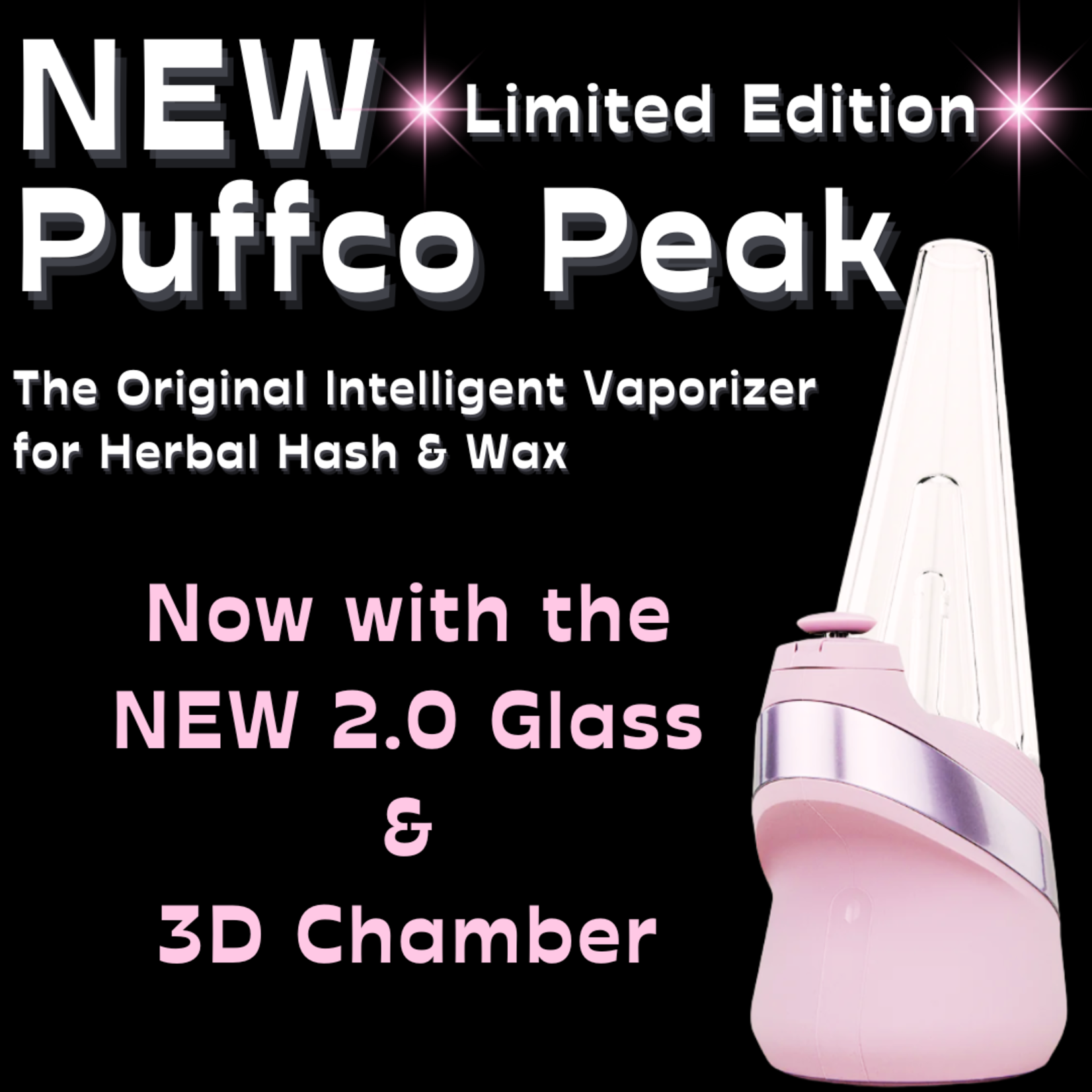 Puffco *New* Puffco Peak w/ 3D Chamber - Limited Edition Color: Bliss