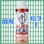 Alien Head THC Infused Lemonade (128mg) Blood Orange