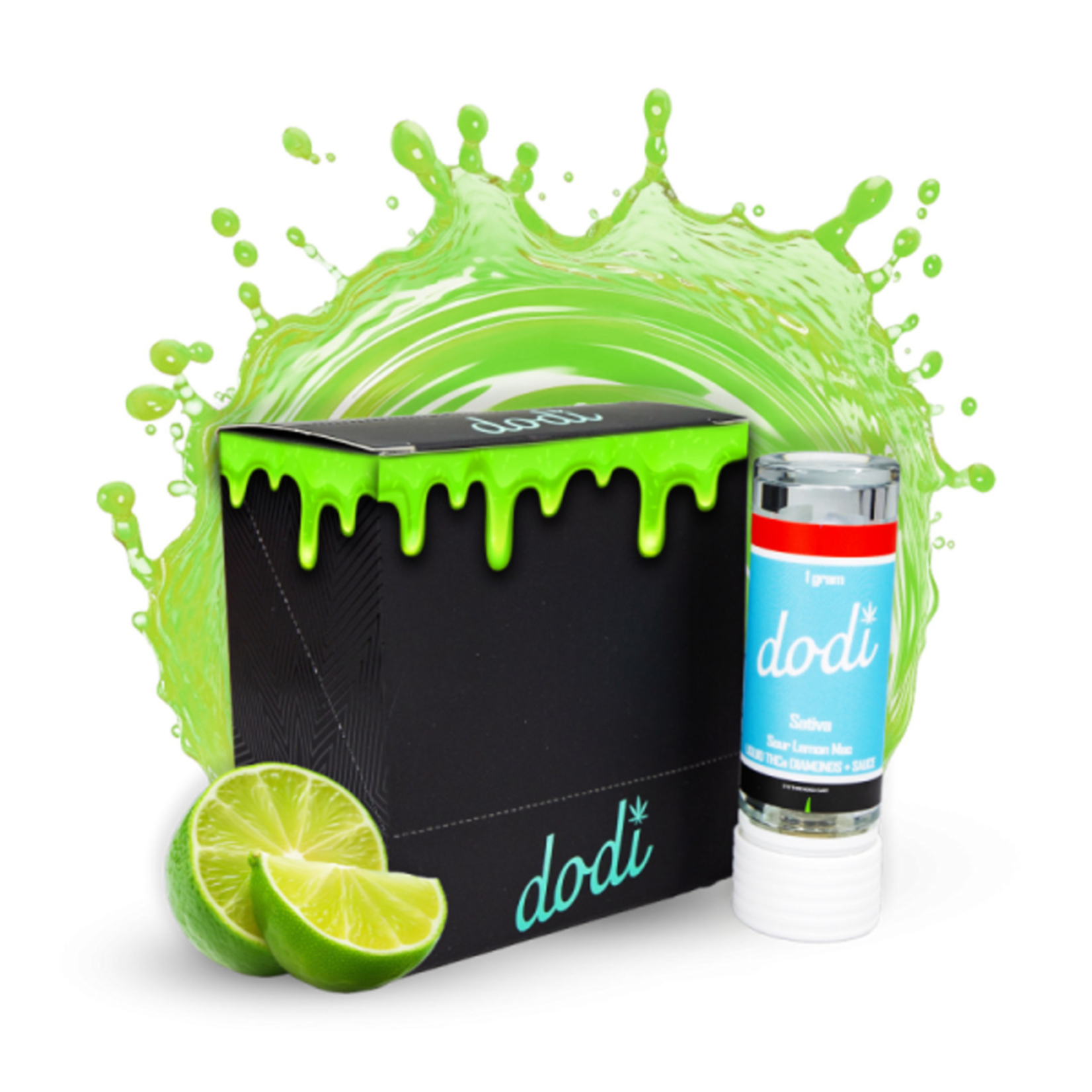 Dodi Dodi THCA Diamonds 1g Cartridge - Sour Lemon Mac