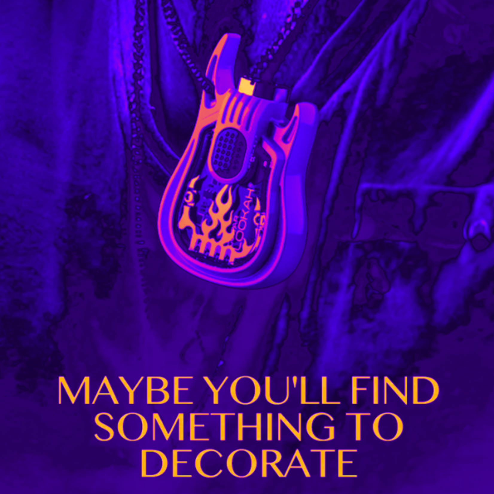 Guitar Cartridge Battery by Lookah - Blue/Purple Gradient