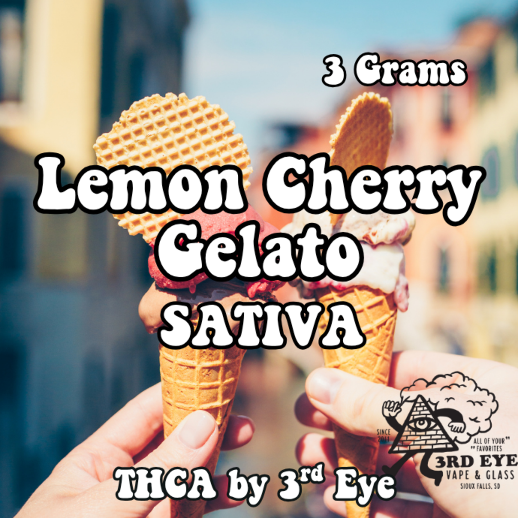 3rd Eye 3rd Eye THCA Cartridge (3 Grams) - Lemon Cherry Gelato