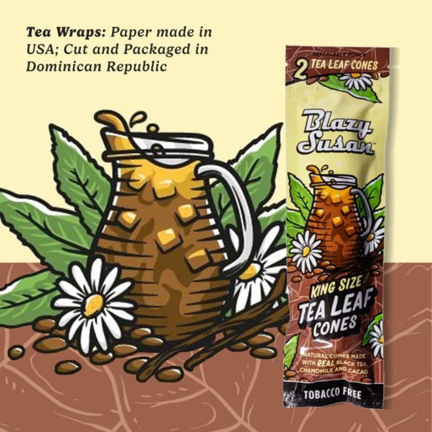 Blazy Susan Blazy Susan King Size Tea Leaf Cones - 2 Pack