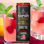 Torch Torch High Potency 60mg THC Seltzer Raspberry Lemonade