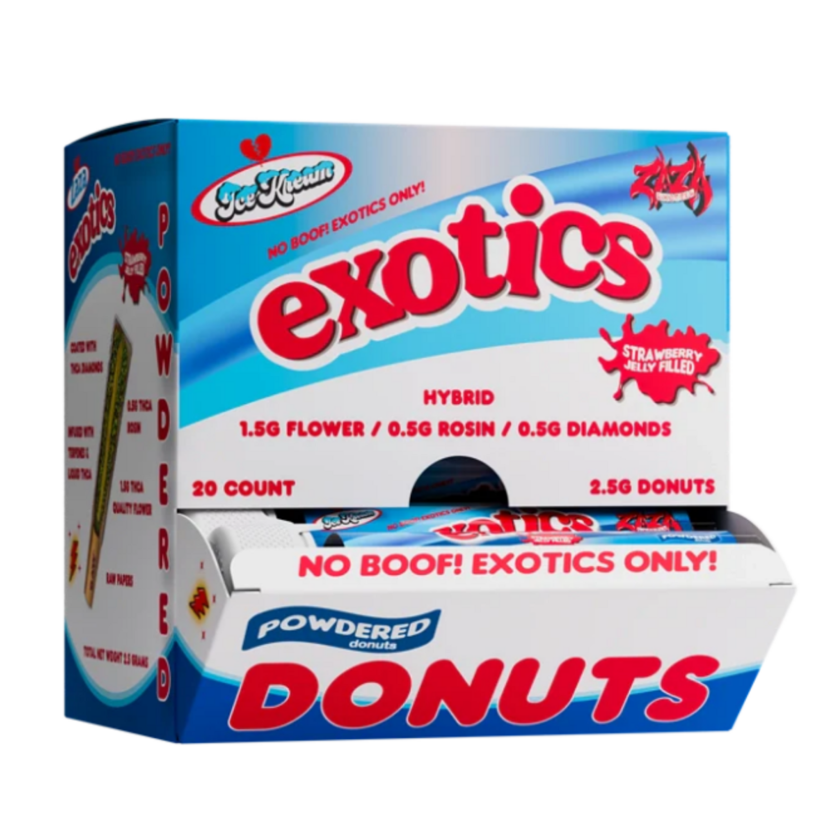 Ice Kream Ice Kream Exotics 2.5G Pre-Roll - Strawberry Jelly