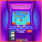 Pixie Pod Pixie Pod Live Diamond Blend THCA Disposable (4 Grams) Blue Zushi